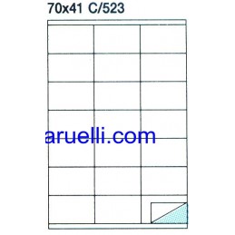 Etichette Foglio A4  70x41...