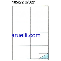Etichette Foglio A4 105x72...