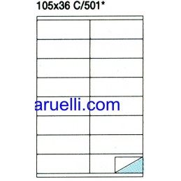 Etichette Foglio A4 105x36...