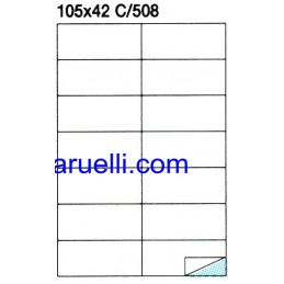 Etichette Foglio A4 105x42...