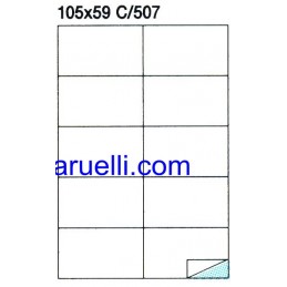 Etichette Foglio A4 105x59...