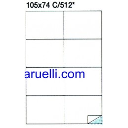 Etichette Foglio A4 105x74...