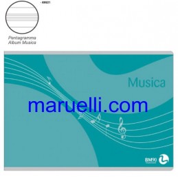 Album Musica F.to 21x29 16ff