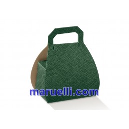 Borsa H.80 Seta Verde 200pz...