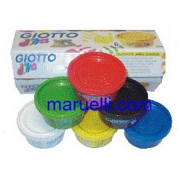 Tempera Colori a Dita 6pz