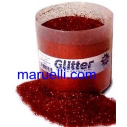 Glitter Barattolo 150ml Rosso