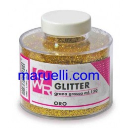 Glitter Barattolo Oro 150Ml