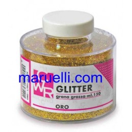 Glitter Barattolo Oro 150ml