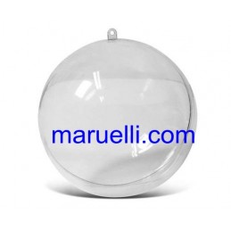 Sfera Palle Plastica Trasp Cm6