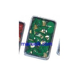 Puntine Colorate Verde 50pz
