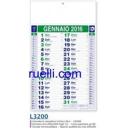 Calendario Oland Trit 286x468