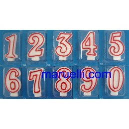 Nondele Numerali X  6 Pz