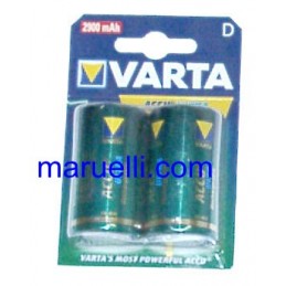 Batterie Ricaricabili D 2pz...