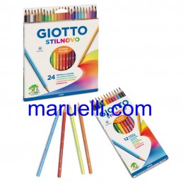 Pastelli Stilnovo Giotto 24Pz