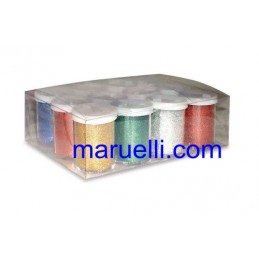 Set 12 Flaconi Gr.22 Glitter