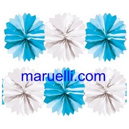 Festone Fiocco Azzurro  5mt