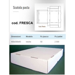 Scatola Bianca 50pz 30x40x8...