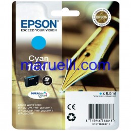 Tanica Colore Epson 16Xl Cyano