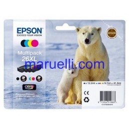 Kit 4 Ink Color Orig. Epson...