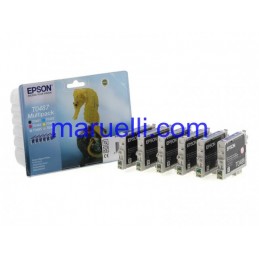 Kit 6 Color Epson T04874020...