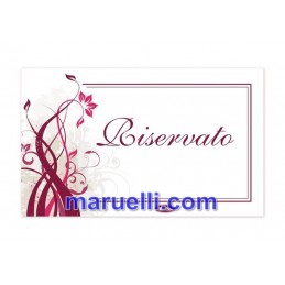 Cartoncino Riservato con...