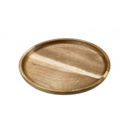 Piatto in Acacia D25x2 1pz...