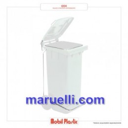 Bidone 120lt con Pedale Kit...