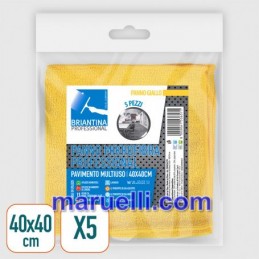 Panni Microfibra 40x40 5pz