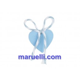 Cuore Legno Azzurro...
