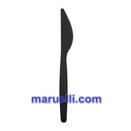 Coltello Polistirolo Nero 20pz