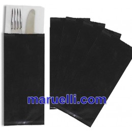 Buste Portaposate 700pz Nero
