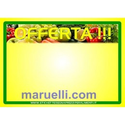 Cartellino Cm 11 X 7 Conf 30pz