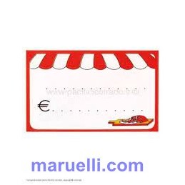 Segnaprezzi 83x113 30 Pezzi...