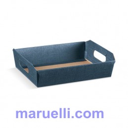 Cesto I.350x260x70 Juta Blu...