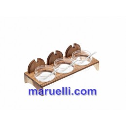 Set Vassoio 3 Marmellatiere...