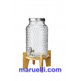 Big Jar con Base in Bamboo...