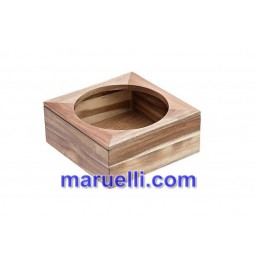 Supporto X Ciotole Acacia...
