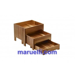 Set Buffet Acacia Cassetti...