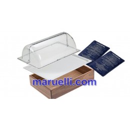 Set Espositore Acacia Gn...