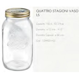 Vaso E.4stag 1500gr.solo...