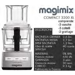 Robot Magimix 3200xl 650w...