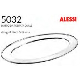 Piatto Ovale Alessi 5032-40
