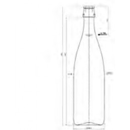 Bott.sintetica Verde 1lt...