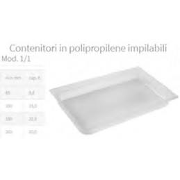 Gastronorm Poliprop 1-1 -...