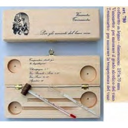 Termometro Vino+vinometro...