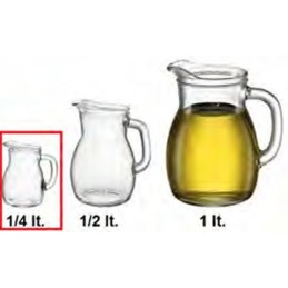 Caraffa Bistrot 0.25 Lt. -...