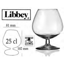 Cal.cognac Arcoroc 25cl....