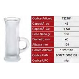 Bicch.vodka Polo 4.5cl D46...