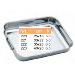 Rostiera Montinox 40x28h6.5...