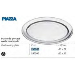 Piatto Ovale Piazza 40...